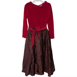 American Girl Long Sleeve Holiday Dress